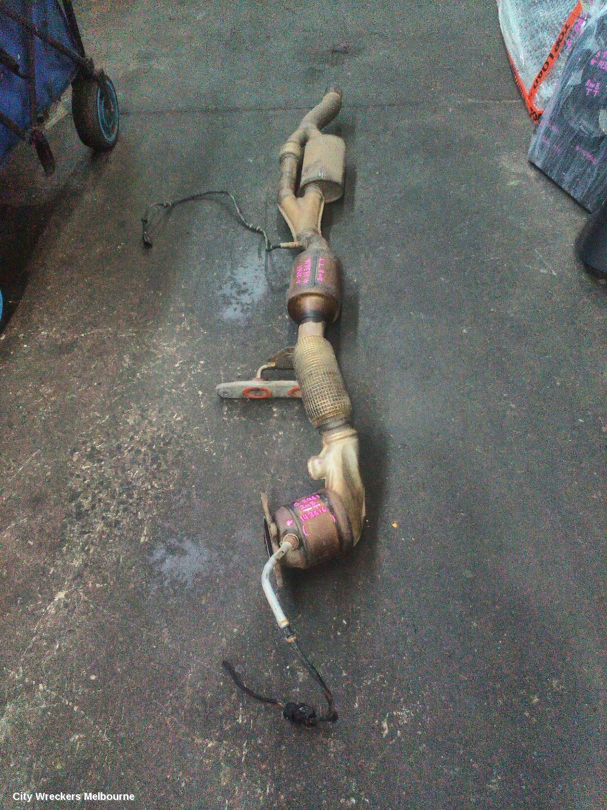 AUDI TT CATALYTIC CONVERTER, UNDER CAR-CAT TYPE, 2.0, PETROL, BWA CODE, 8J, 09/2006 - 08/2010 - Image 1