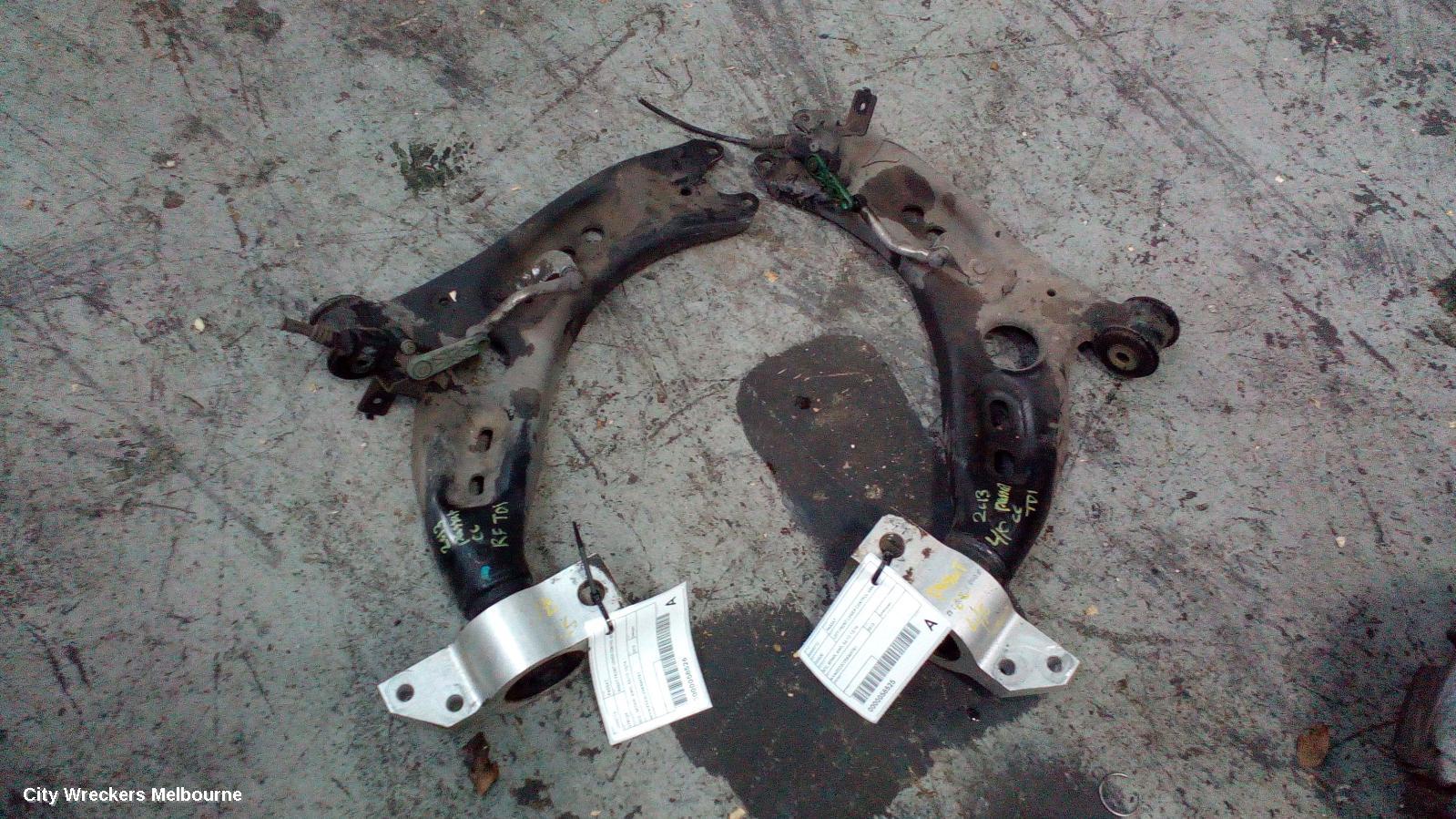 VOLKSWAGEN PASSAT LEFT FRONT LOWER CONTROL ARM, 3CC, SEDAN, AWD, 03/2012 - 12/2016 - Image 2