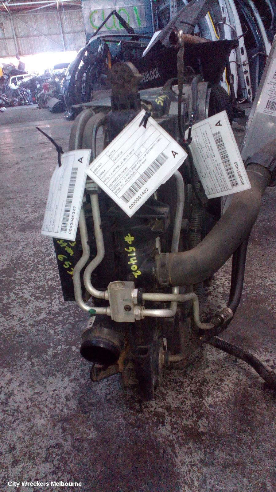 OPEL ASTRA FAN, RAD FAN, 1.6, PETROL, AUTO T/M TYPE, AS, 09/2012 - 08/2013 - Image 2