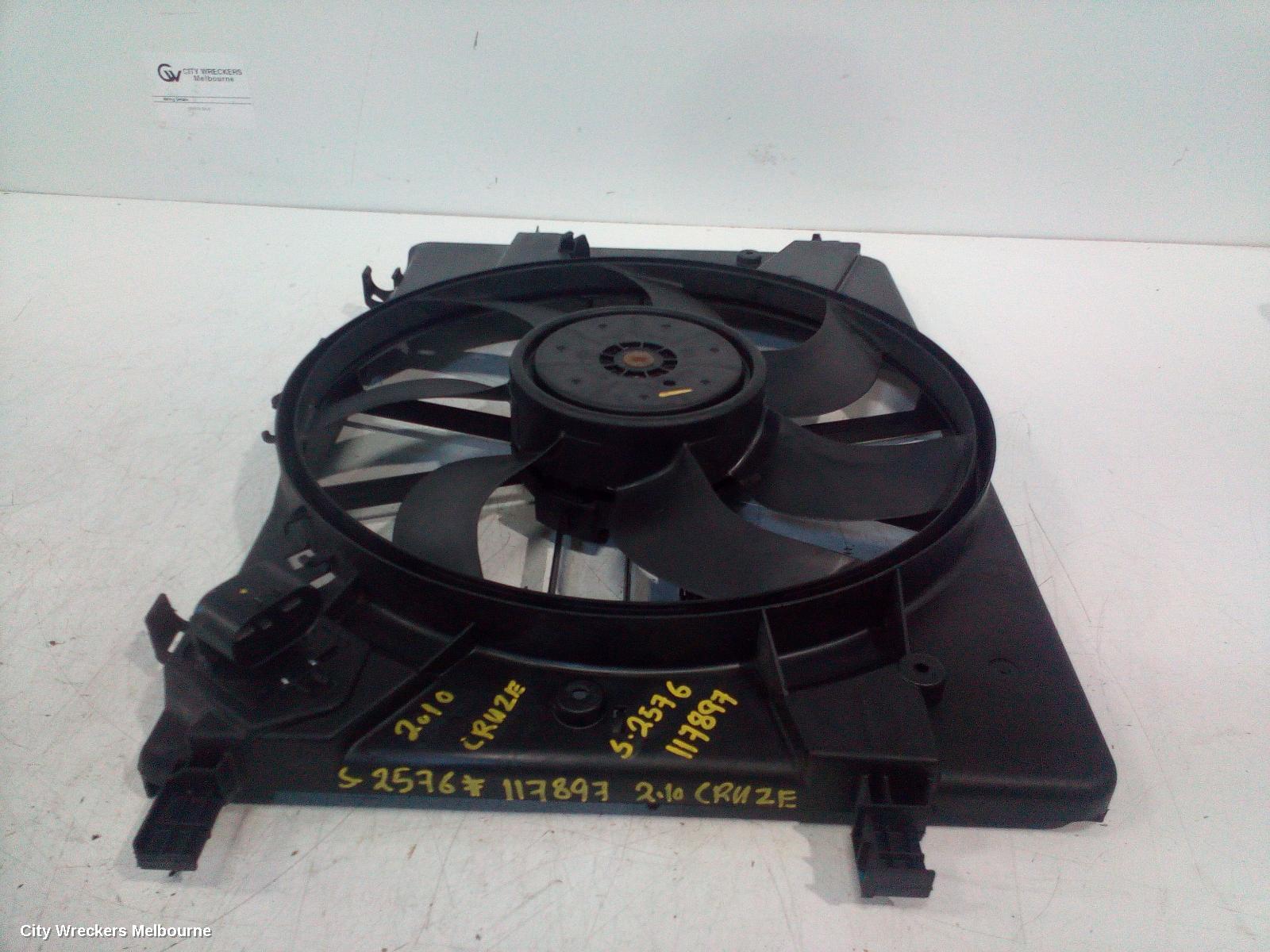 HOLDEN CRUZE FAN, RADIATOR FAN, JG, PETROL, AUTO T/M, 03/2009 - 02/2011 - Image 2