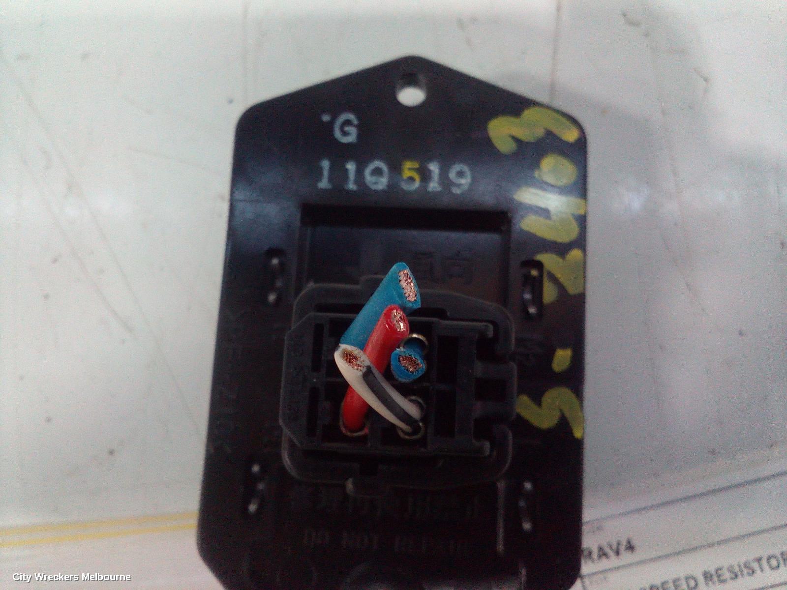 TOYOTA RAV4 FAN SPEED RESISTOR, XA40, 12/2012 - 11/2018 - Image 2