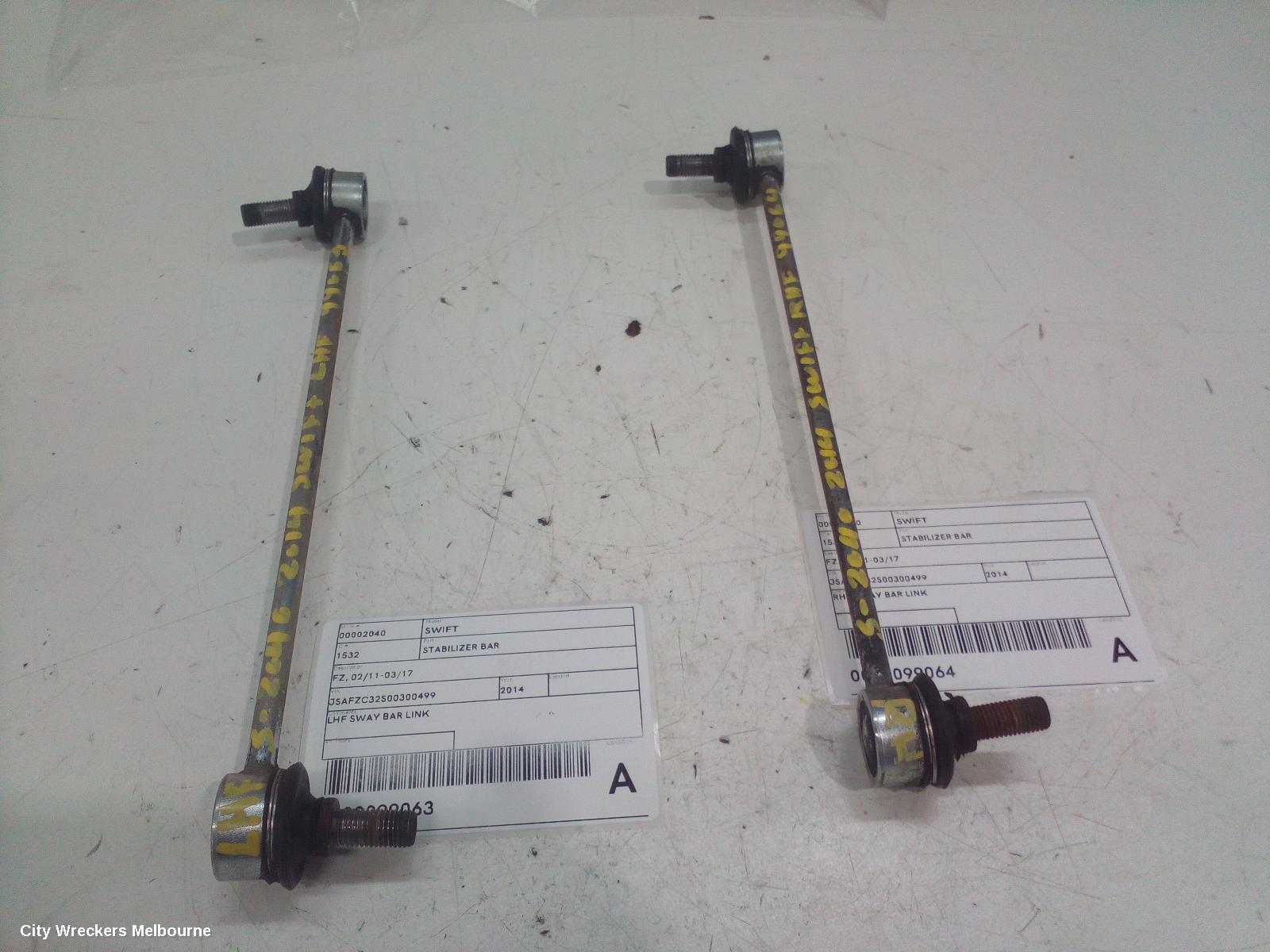 SUZUKI SWIFT STABILISER BAR, FZ, 02/2011 - 03/2017 - Image 2