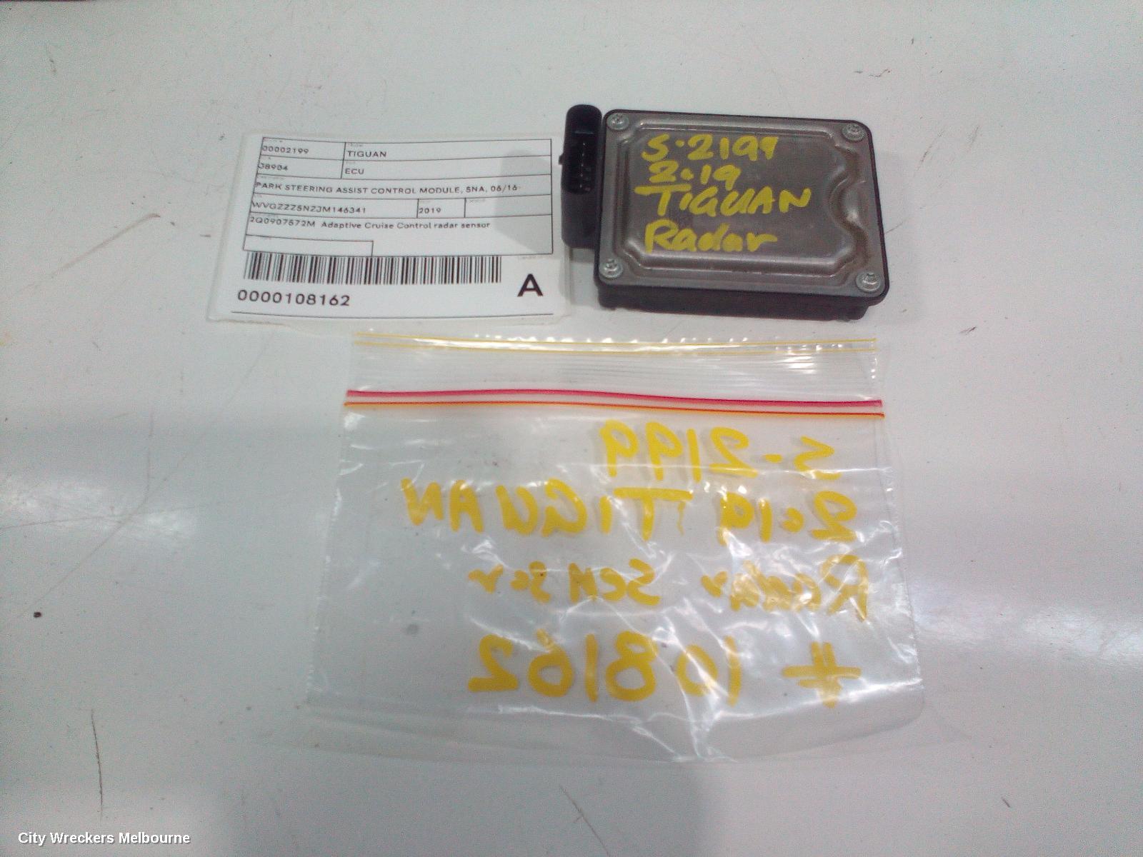 VOLKSWAGEN TIGUAN ECU, PARK STEERING ASSIST CONTROL MODULE, 5NA, 06/2016 ONWARDS - Image 2
