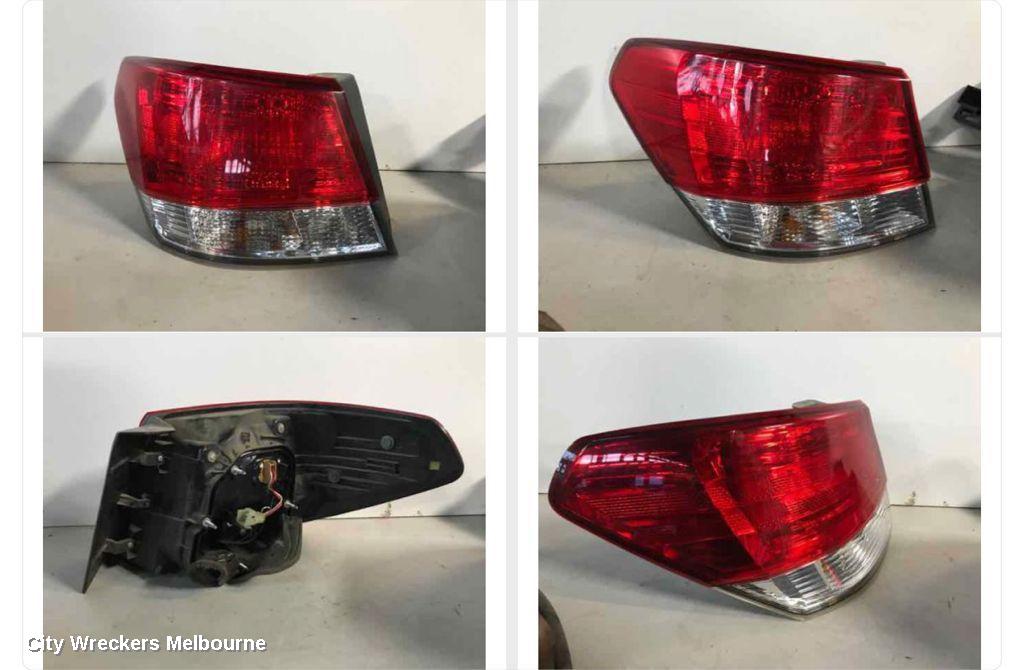 SUBARU LIBERTY LEFT TAILLIGHT, 5TH GEN, SEDAN, IN BODY, 07/2009 - 11/2014 - Image 1