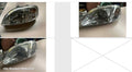 HONDA CIVIC RIGHT HEADLAMP, EK, W/ GLOBE REFLECTOR, 01/1999 - 10/2000 (AUST TYPE) - Image 1