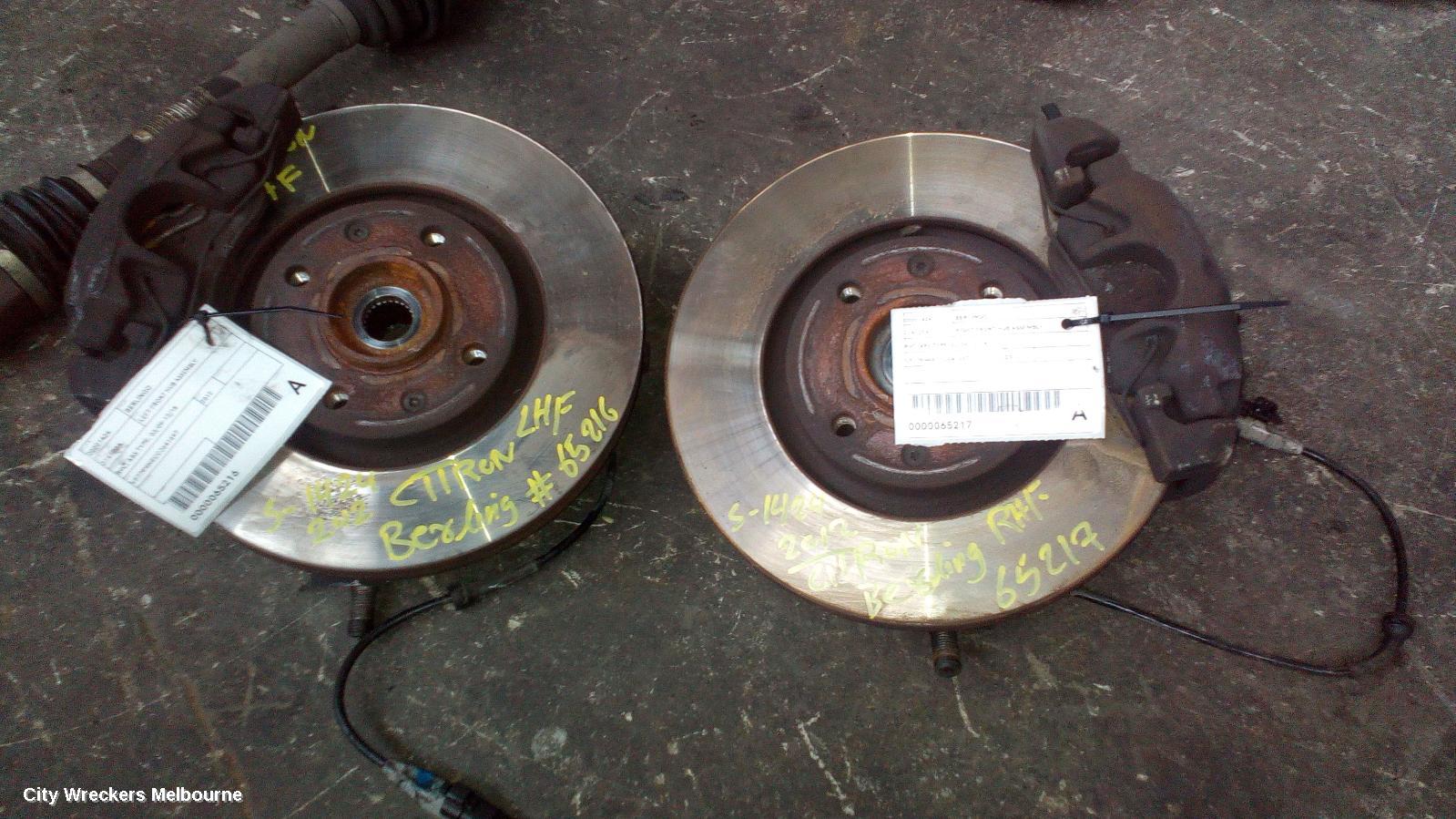 CITROEN BERLINGO LEFT FRONT HUB ASSEMBLY, B9C, ABS TYPE, 03/2009 - 12/2018 - Image 2