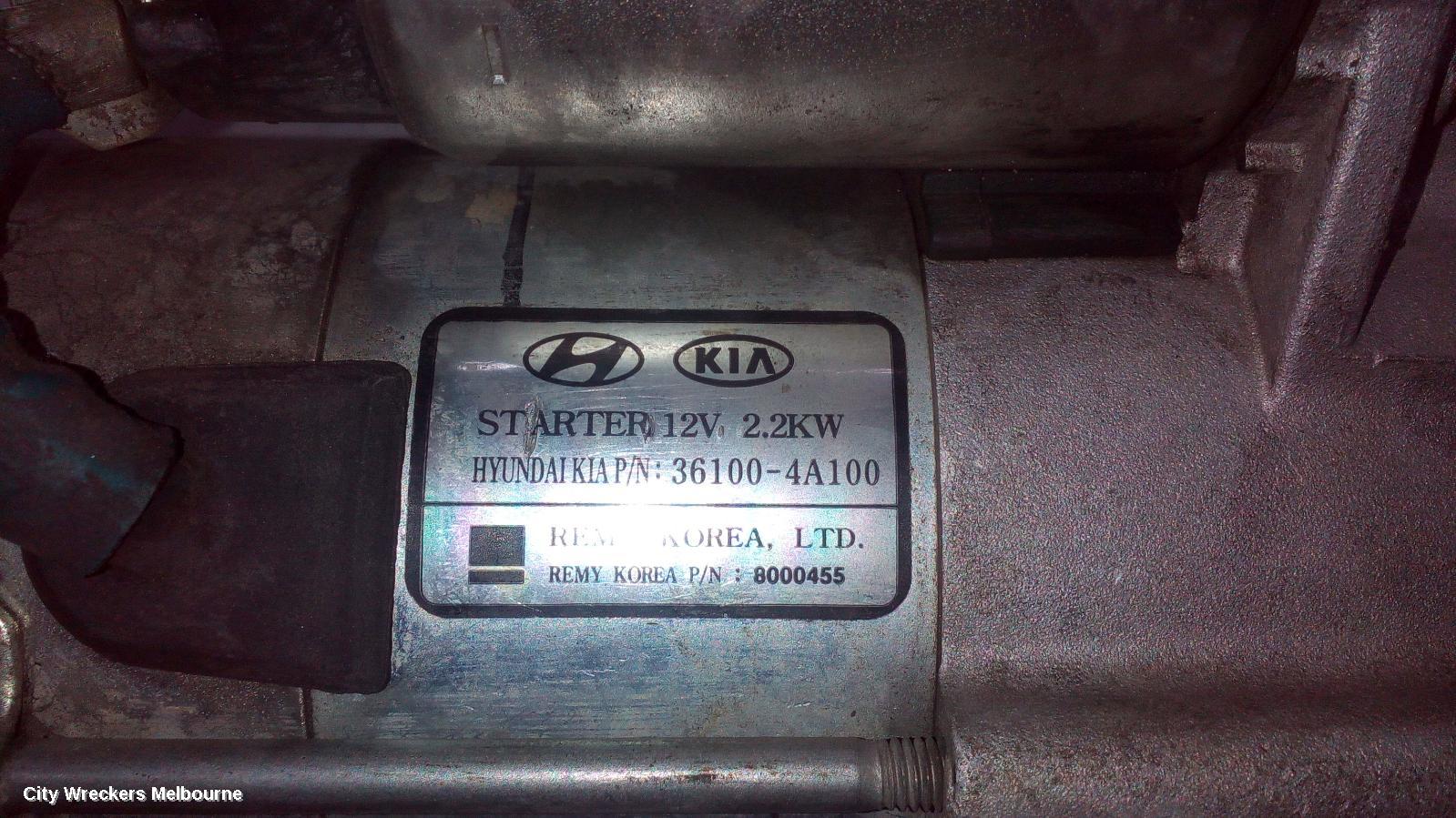 HYUNDAI ILOAD/IMAX STARTER, DIESEL, 2.5, TURBO, AUTO T/M TYPE, TQ, 11/2007 ONWARDS - Image 2