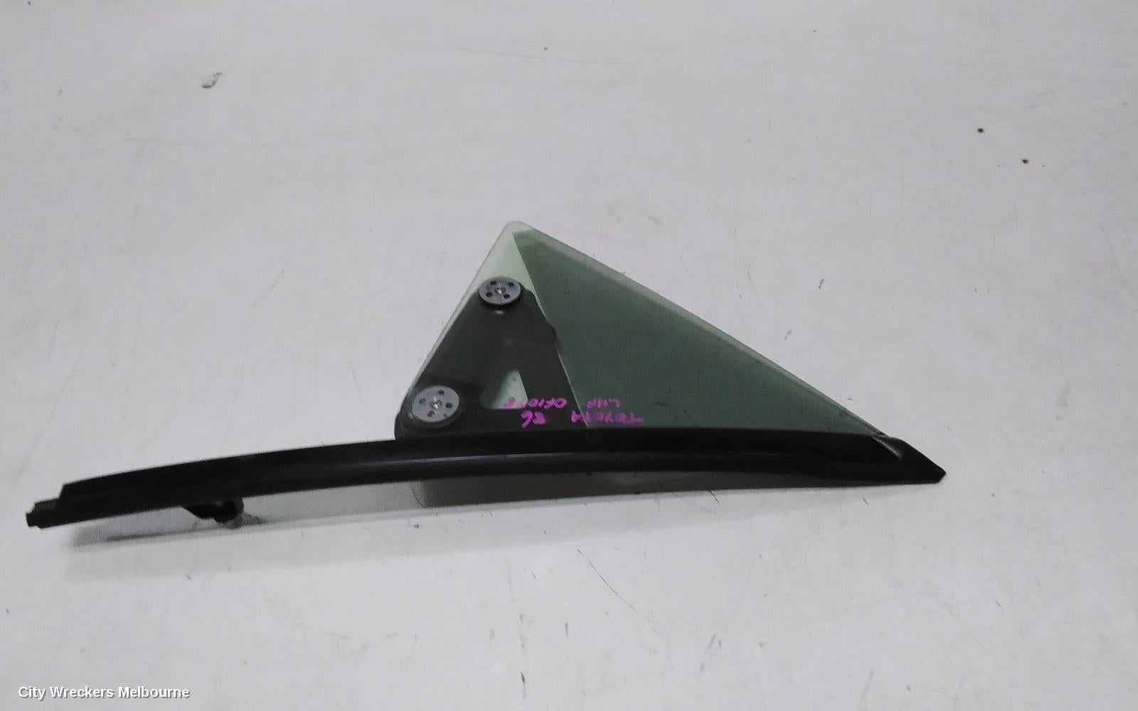 TOYOTA 86 LEFT FRONT 1/4 DOOR GLASS, ZN6, 04/2012 - 09/2021 - Image 2
