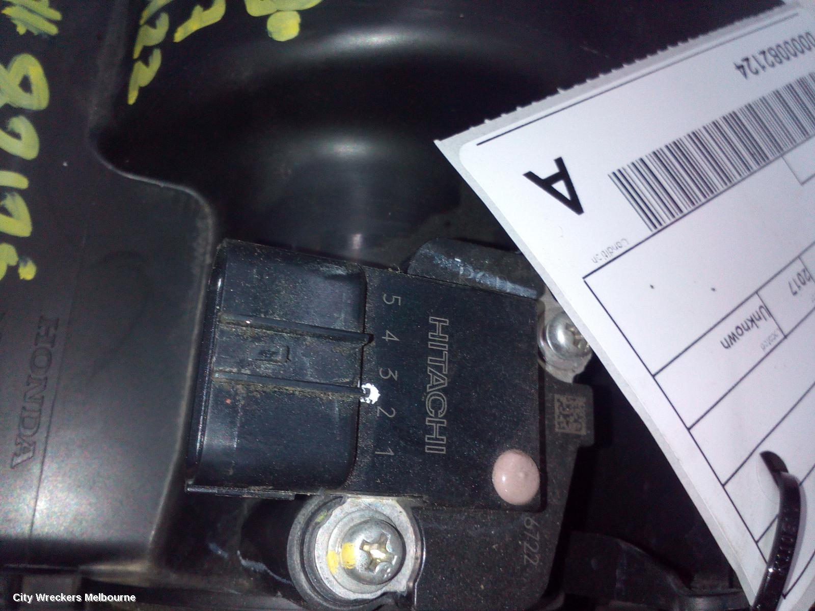HONDA JAZZ AIR FLOW METER, GK/GF, 07/2014 - 12/2020 - Image 1