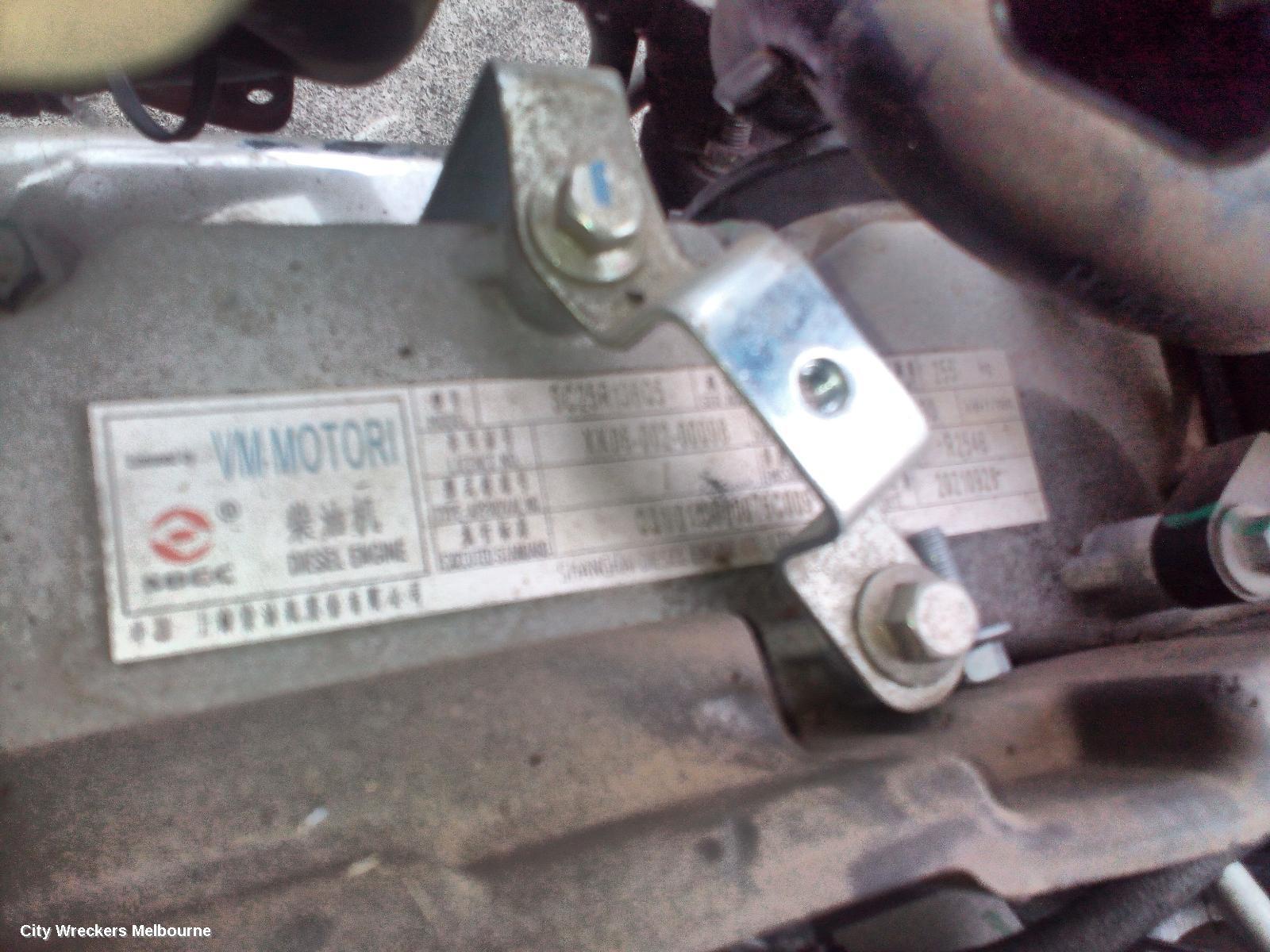LDV V80 ENGINE, DIESEL, 2.5, TURBO, ELECTRIC VGT VACUUM TURBO ACTUATOR TYPE, 01/2016 - 12/2023 - Image 3
