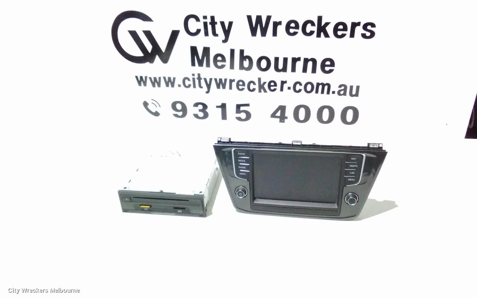VOLKSWAGEN TIGUAN RADIO/CD/DVD/SAT/TV, DISPLAY UNIT, DISCOVER MEDIA 8IN, SAT NAV TYPE, 5NA, 06/2016 ONWARDS - Image 2