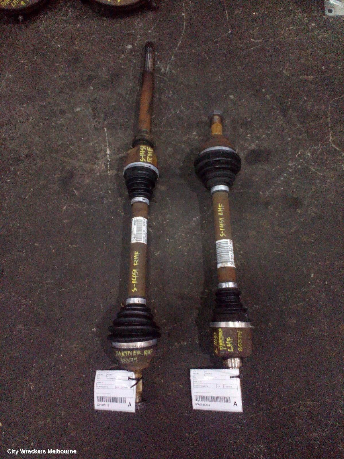 PEUGEOT PARTNER LEFT DRIVESHAFT, 09/2008 - 01/2015 - Image 3