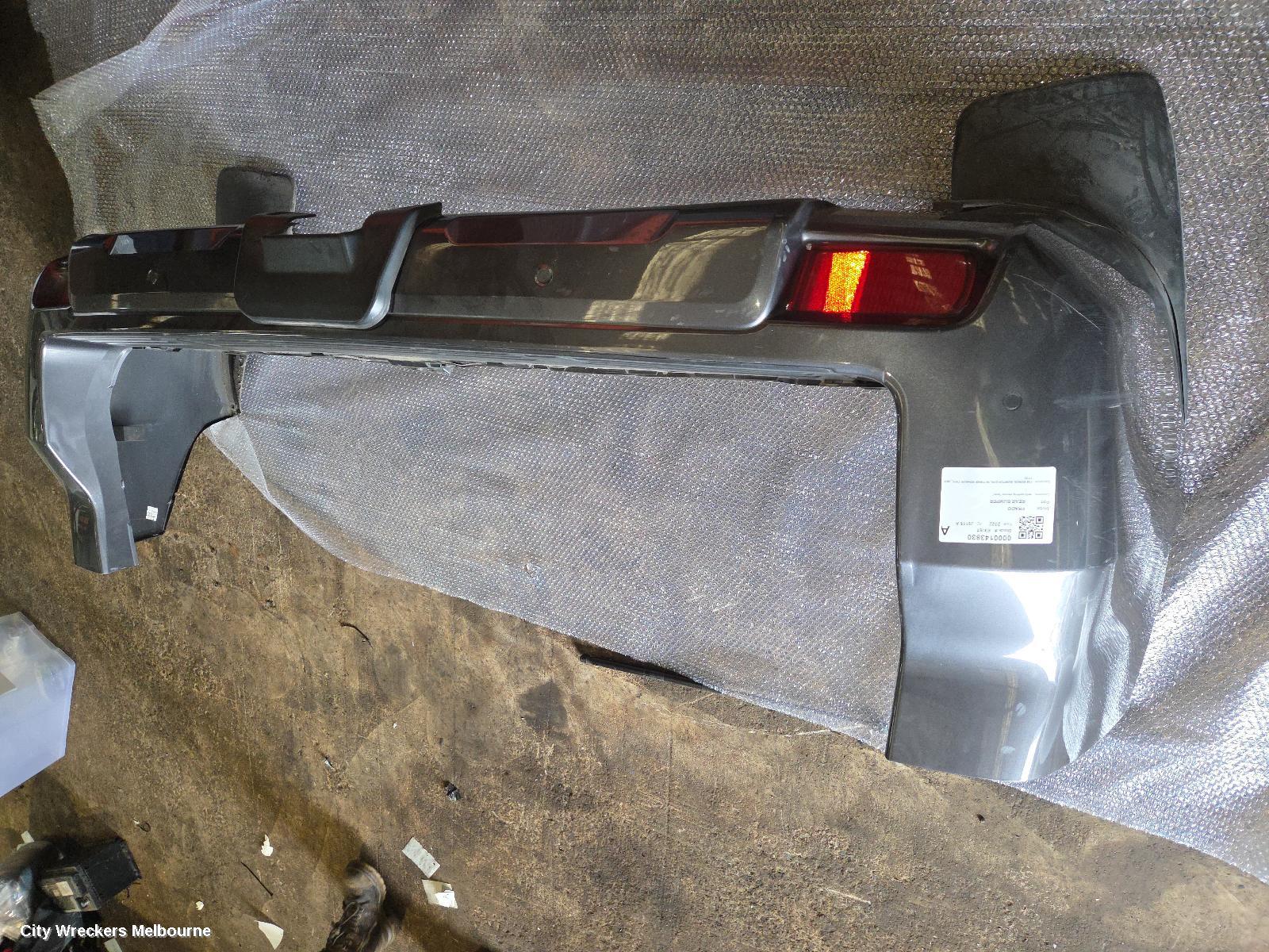 TOYOTA PRADO REAR BUMPER, 150 SERIES, BUMPER BAR, W/ PARK SENSOR TYPE, 08/2017 - 11/2023 - Image 2
