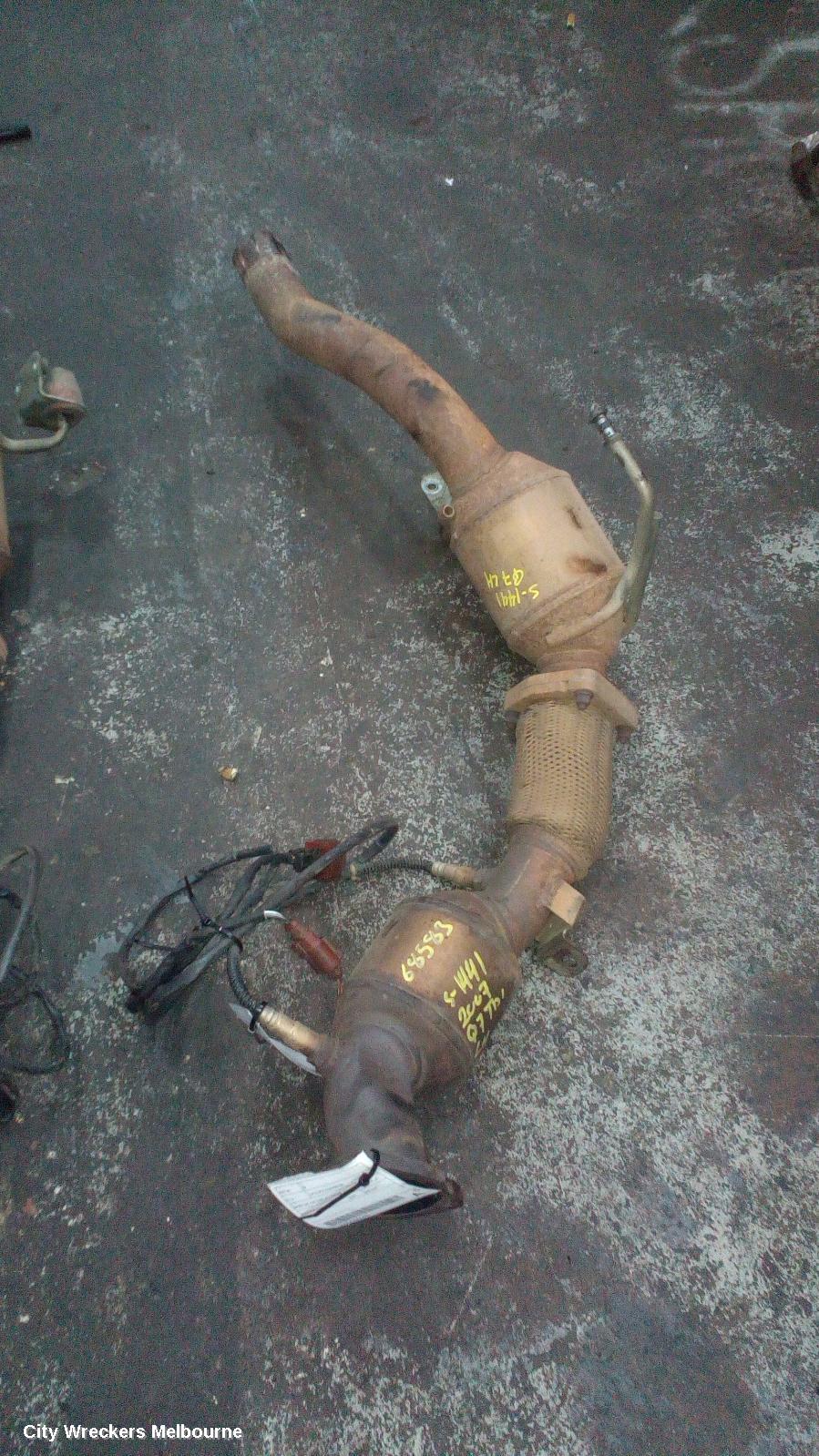 AUDI Q7 CATALYTIC CONVERTER, UNDER CAR-CAT TYPE, 4.2, PETROL, BAR CODE, RH SIDE, 4L, 09/2006 - 08/2010 - Image 3
