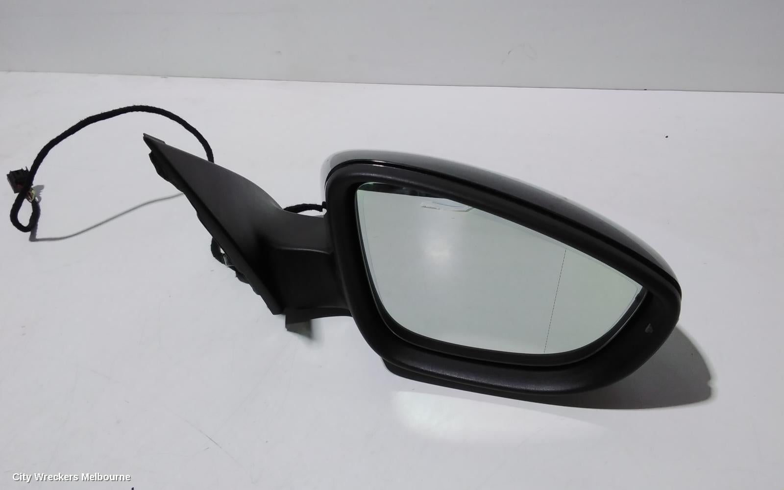 VOLKSWAGEN PASSAT RIGHT DOOR MIRROR, 3C/MK6 B7, MANUAL FOLD, NON LANE CHANGE ASSIST TYPE (6XU/7Y0), 09/2010 - 05/2015 - Image 2