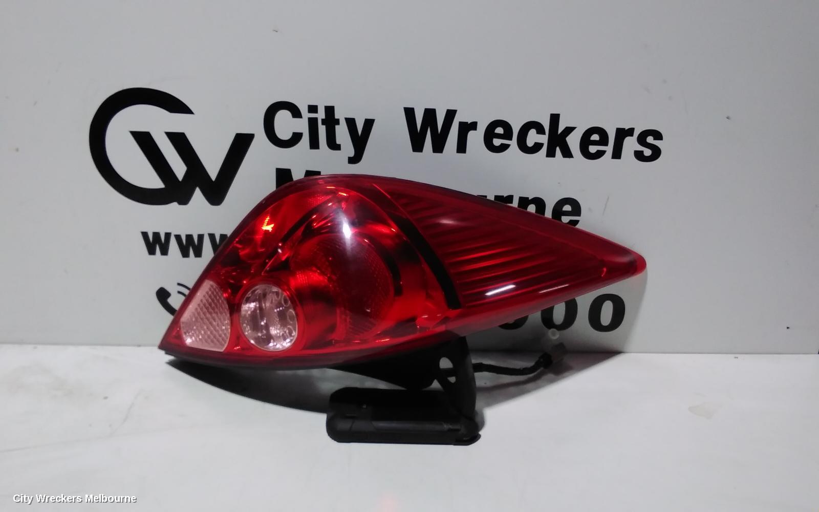NISSAN TIIDA LEFT TAILLIGHT, C11, HATCH, LENS# 4086, 09/2004 - 11/2009  (AUS ONLY) - Image 2