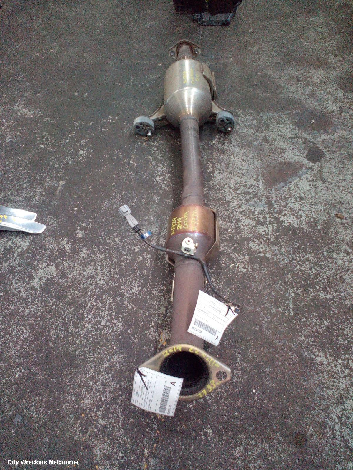 TOYOTA COROLLA CATALYTIC CONVERTER, MANIFOLD-CAT TYPE, 2.0, PETROL, MZEA12R, 07/2018 ONWARDS - Image 2
