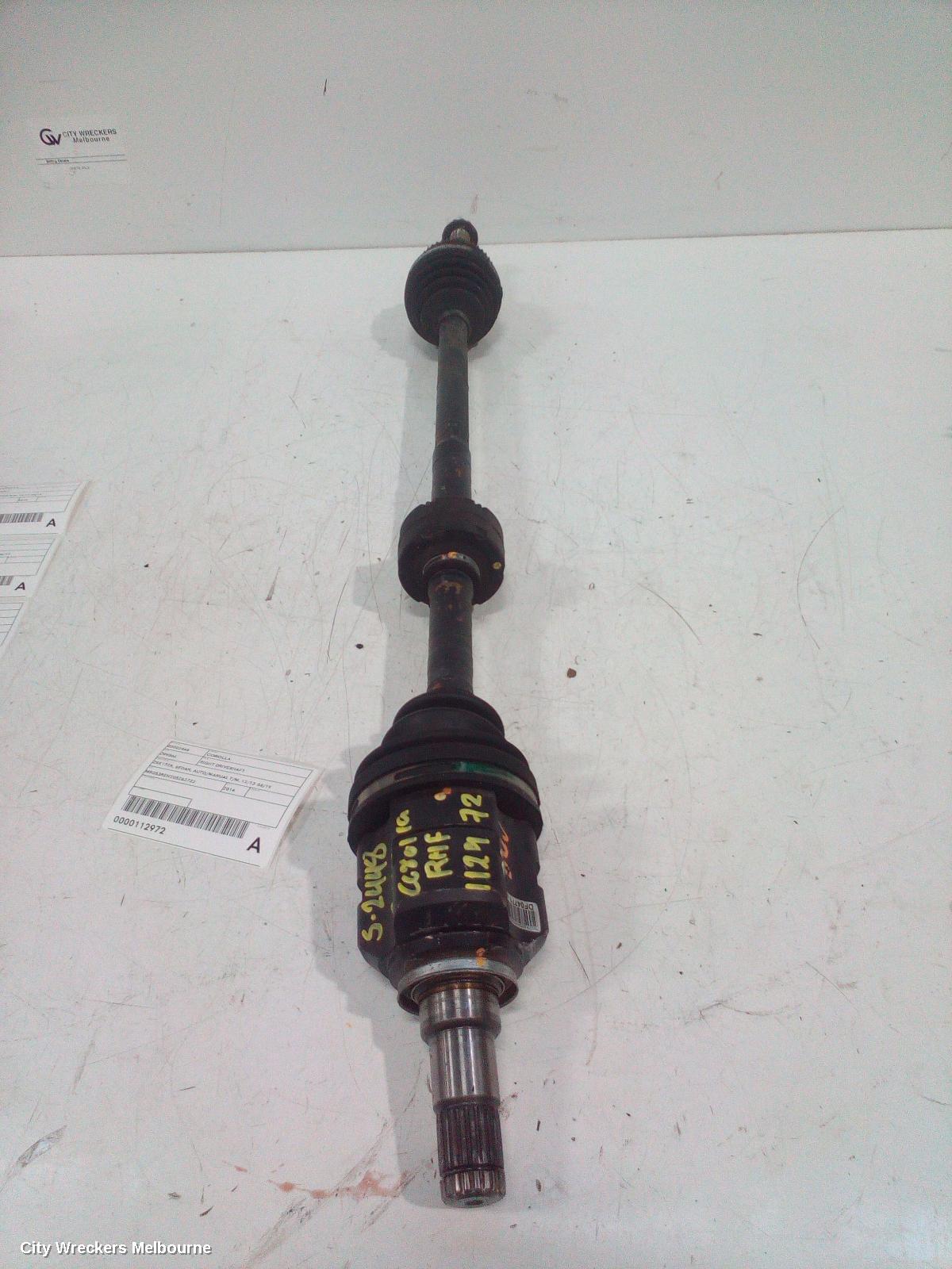 TOYOTA COROLLA RIGHT DRIVESHAFT, ZRE172R, SEDAN, AUTO/MANUAL T/M, 12/2013 - 06/2019 - Image 2