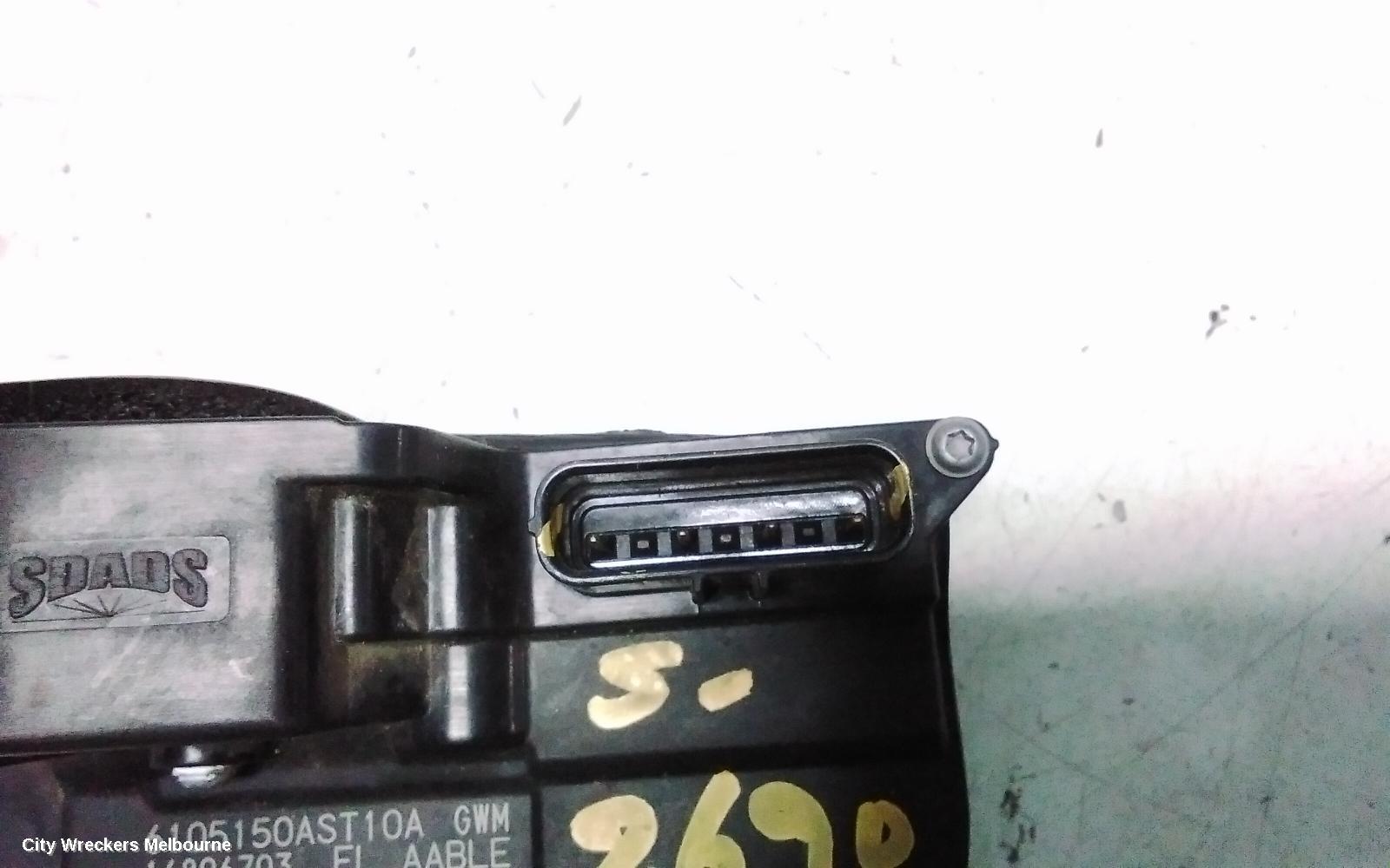 HAVAL JOLION DOOR/BOOT/GATE LOCK, A01, LEFT FRONT DOOR LOCK, 02/2021 - 03/2024 - Image 3