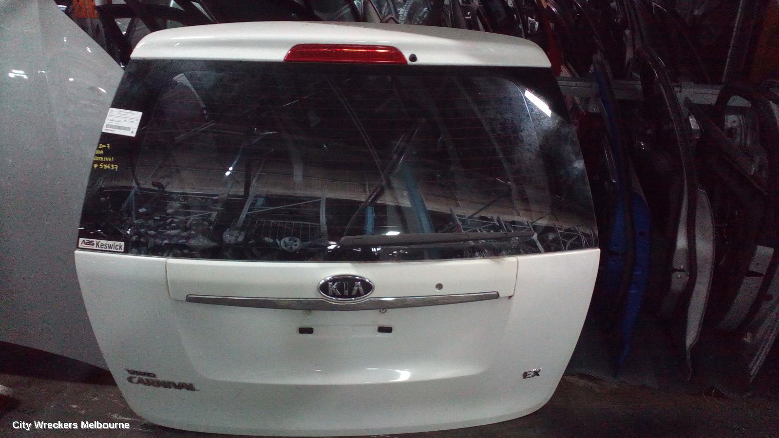KIA CARNIVAL/GRAND CARNIVAL BOOTLID/TAILGATE, TAILGATE, VQ, NON POWER TAILGATE & NON CAMERA TYPE, 01/2006 - 12/2014 - Image 1