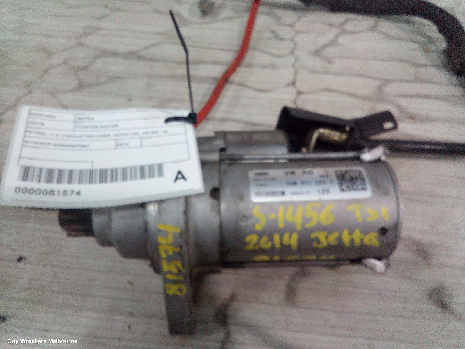 VOLKSWAGEN JETTA STARTER, PETROL, 1.4, CAVD/CTHD CODE, AUTO T/M, VALEO, 1B, 02/2011 - 12/2017 - Image 2