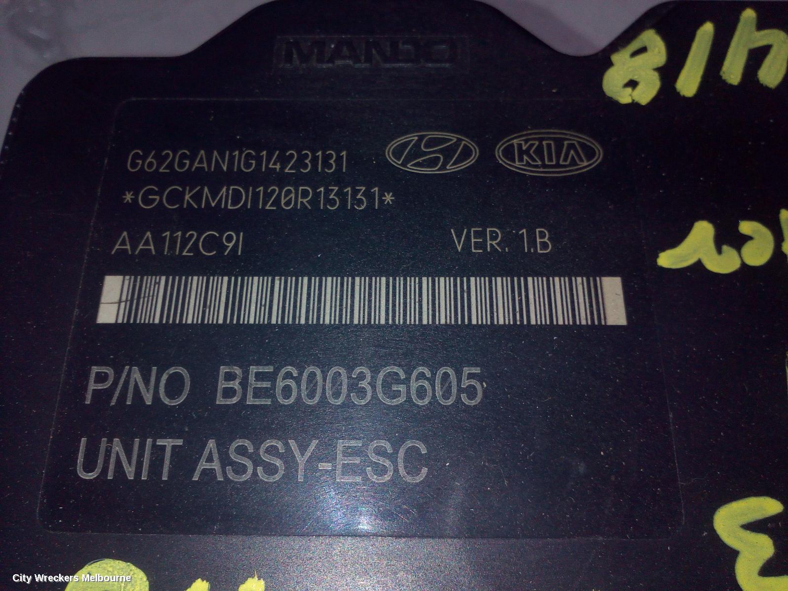 HYUNDAI VELOSTER ABS PUMP/MODULATOR, FS, TURBO, 07/2012 - 04/2015 - Image 2