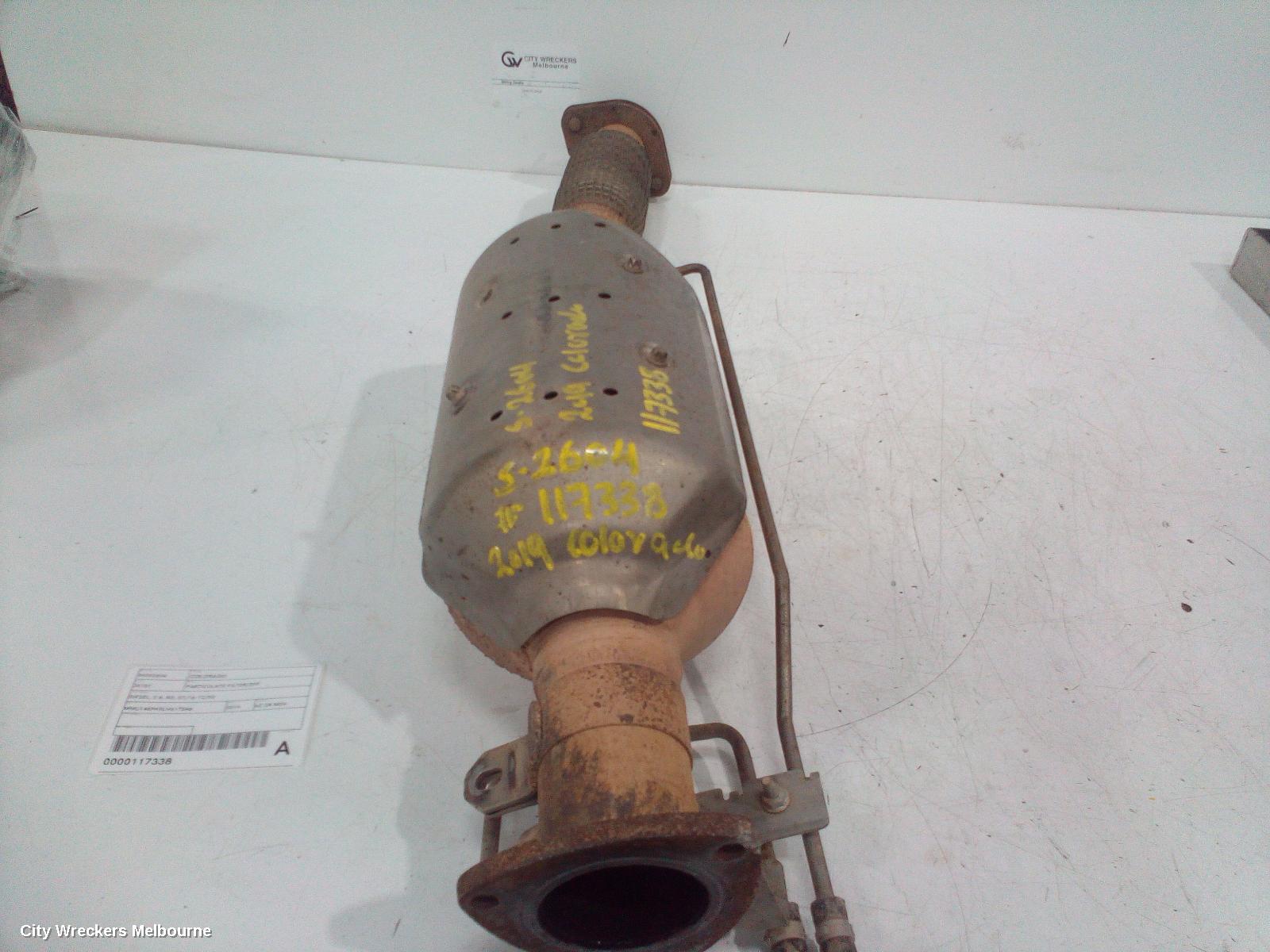 HOLDEN COLORADO PARTICULATE FILTER/DPF, DIESEL, 2.8, RG, 07/2016 - 12/2020 - Image 2
