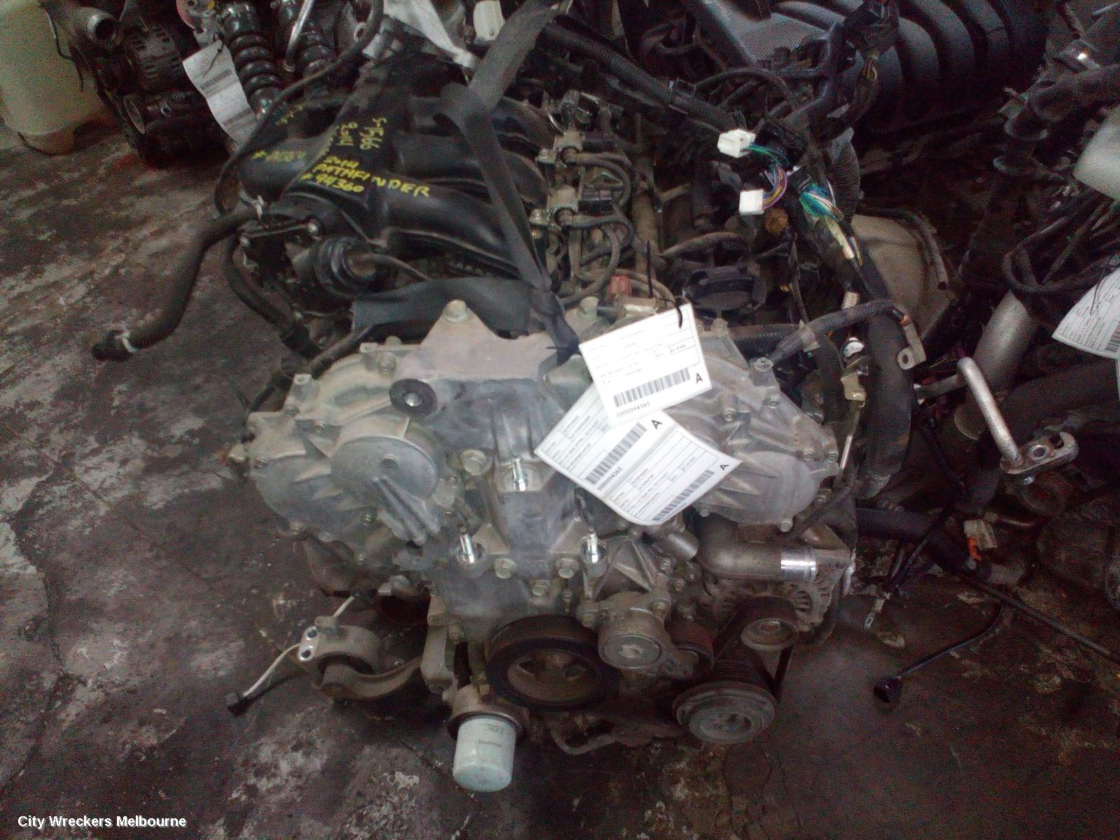 NISSAN PATHFINDER ENGINE, PETROL, 3.5, VQ35DE, R52, 06/2013 - 11/2016 - Image 1