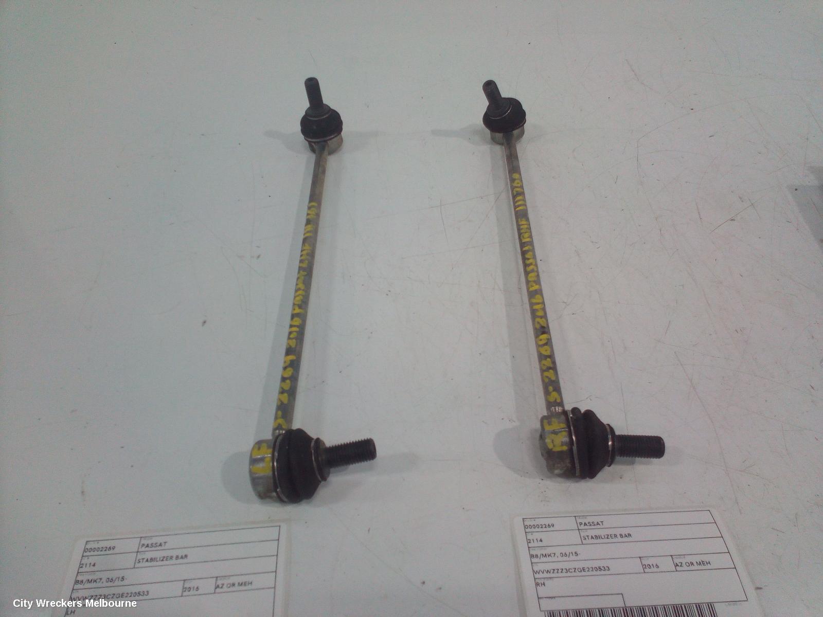 VOLKSWAGEN PASSAT STABILISER BAR, B8/MK7, 06/2015 - 05/2023 - Image 3