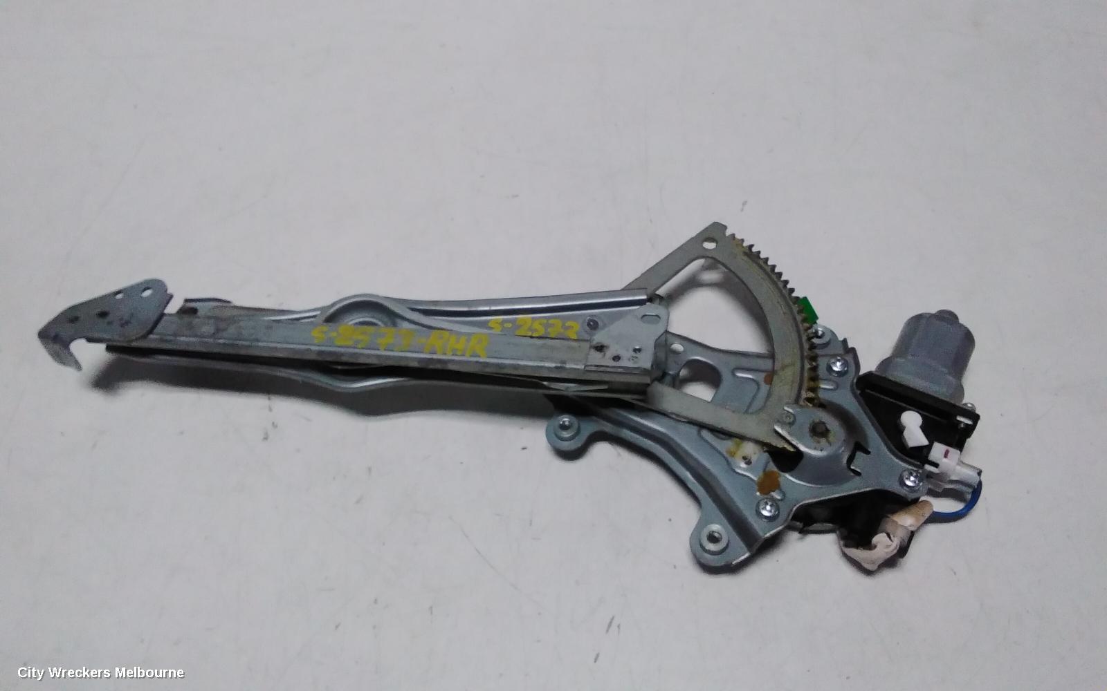 SUBARU LIBERTY RIGHT REAR WND REG/MOTOR, 4TH GEN, 08/2003 - 08/2009 - Image 2