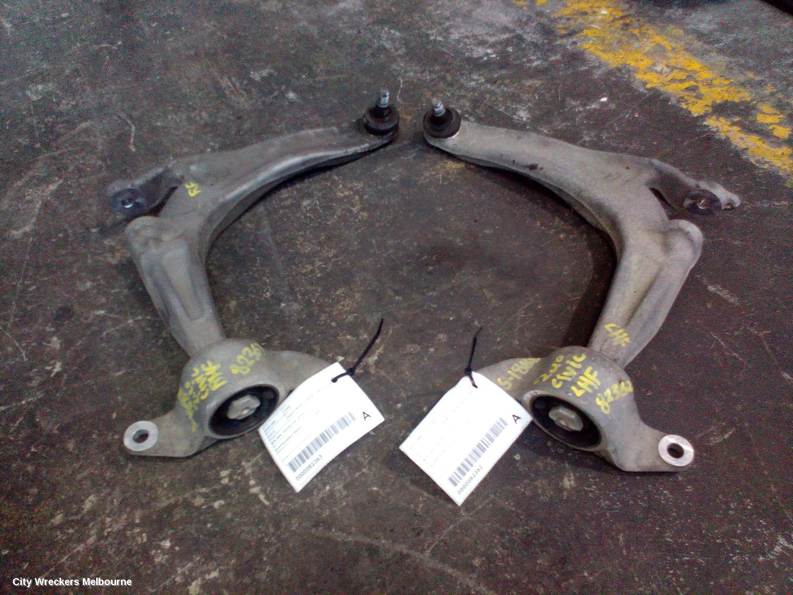HONDA CIVIC RIGHT FRONT LOWER CONTROL ARM, 8TH GEN, 3DR HATCH, 07/2007 - 12/2011 - Image 2