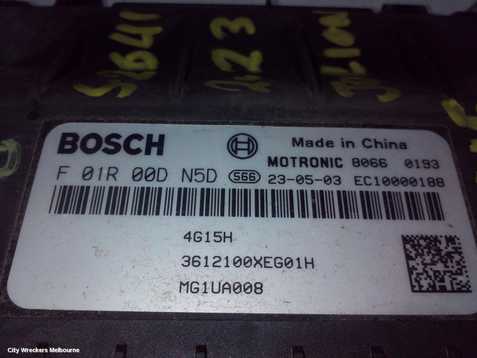 HAVAL JOLION ECU, A01, 02/2021 ONWARDS - Image 2