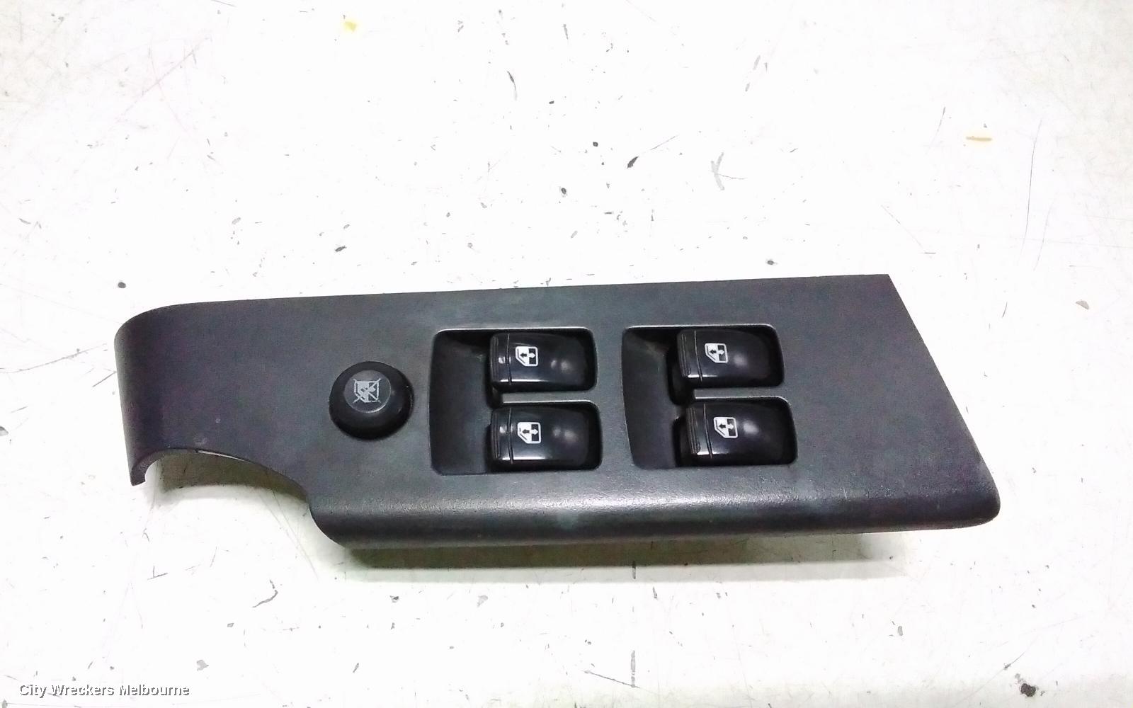 HOLDEN BARINA PWR DR WIND SWITCH, RH FRONT (MASTER SWITCH), 5DR HATCH, 11 PIN, TK, 07/2008 - 12/2012 - Image 1
