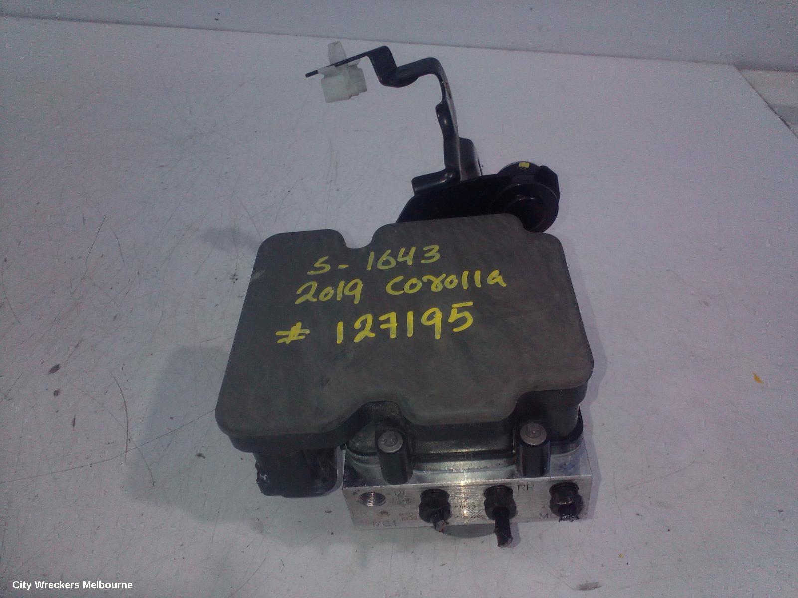 TOYOTA COROLLA ABS PUMP/MODULATOR, MZEA12R, NON HYBRID, P/N 4454012840, 07/2018 ONWARDS - Image 1
