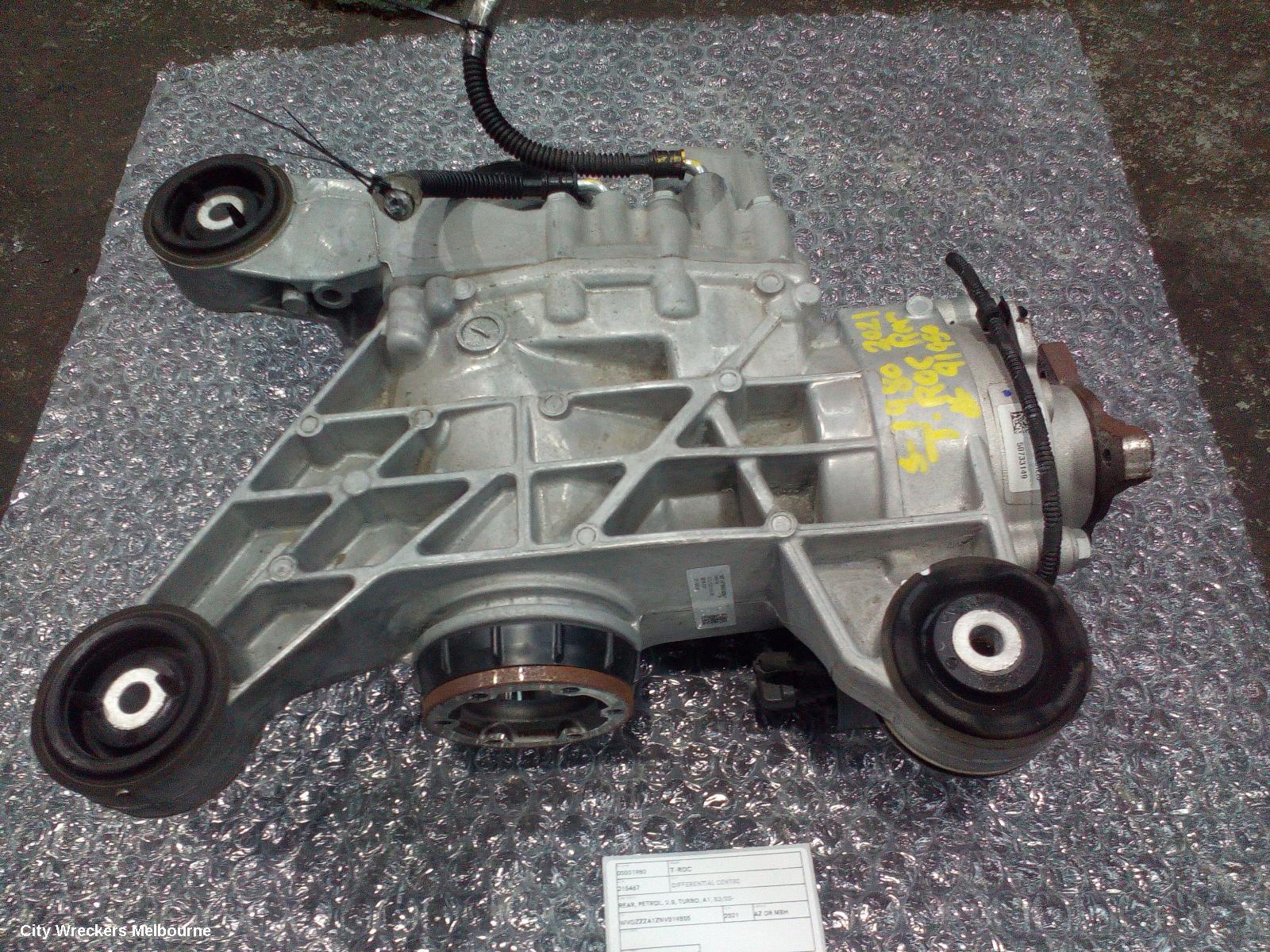 VOLKSWAGEN T-ROC DIFFERENTIAL CENTRE, REAR, PETROL, 2.0, TURBO, A1, 03/2020 ONWARDS - Image 2