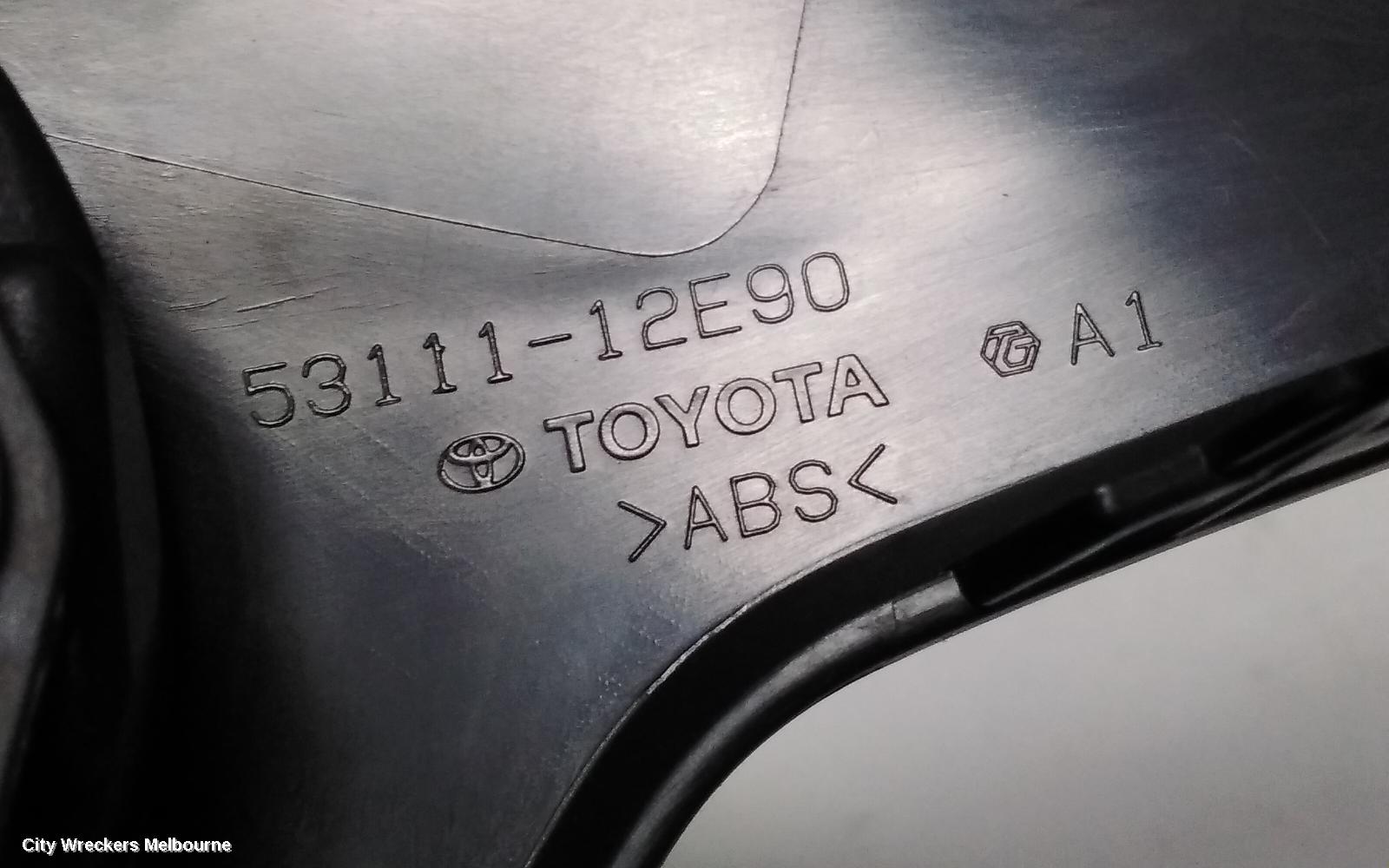 TOYOTA COROLLA REVERSE CAMERA, FRONT RADAR SENSOR (BEHIND GRILLE MOUNTED), E210, 07/2018 - 08/2022 - Image 2