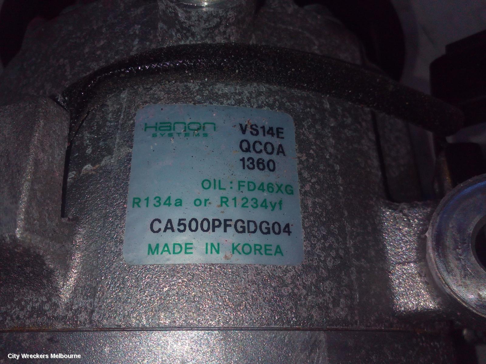 HYUNDAI I30 A/C COMPRESSOR, PETROL, 2.0, G4NC, PD, HATCH (S. KOREA VIN KMHH), 03/2017 ONWARDS - Image 2