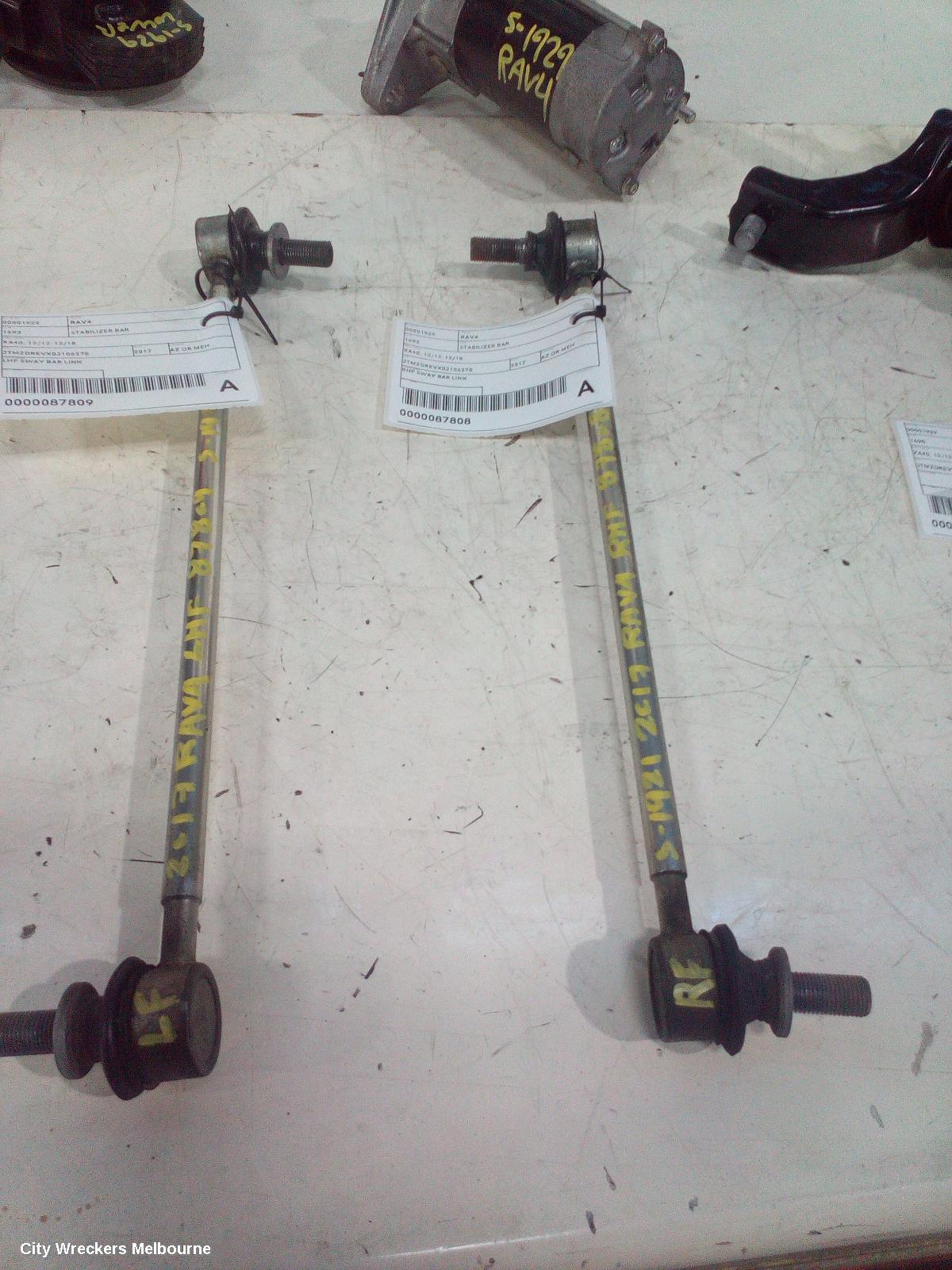 TOYOTA RAV4 STABILISER BAR, XA40, 12/2012 - 12/2018 - Image 2