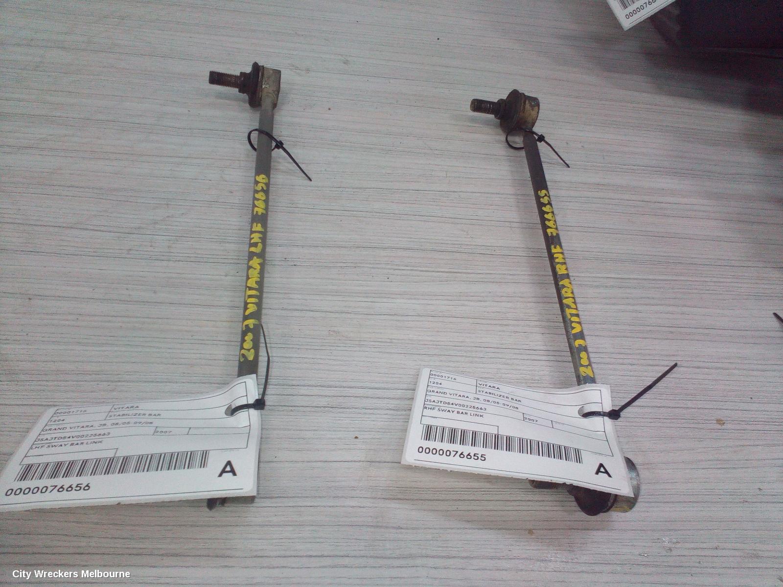 SUZUKI VITARA STABILISER BAR, GRAND VITARA, JB, 08/2005 - 09/2008 - Image 2