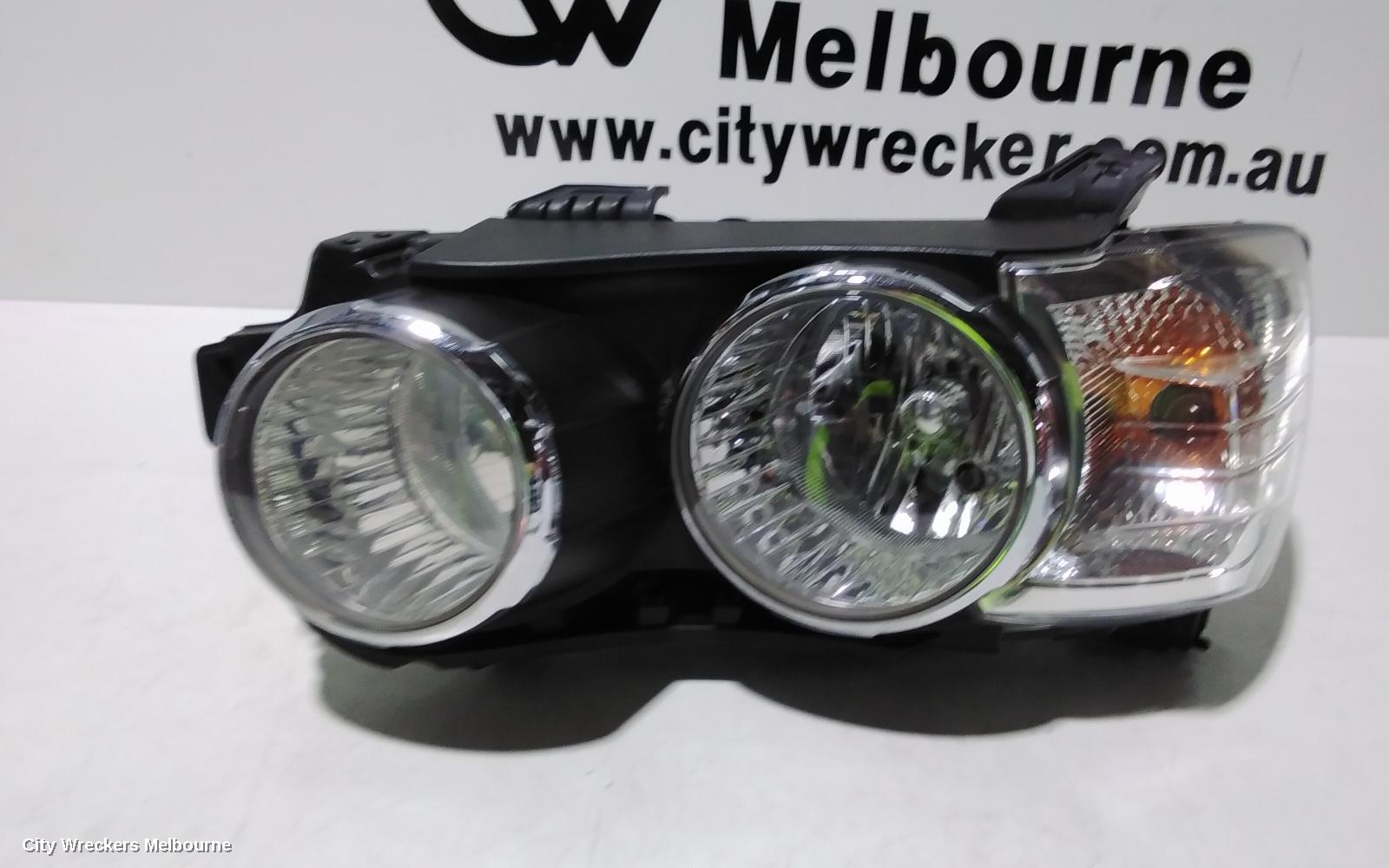 HOLDEN BARINA LEFT HEADLAMP, TM, W/ CHROME RING TYPE, 11/2011 - 08/2016 - Image 3
