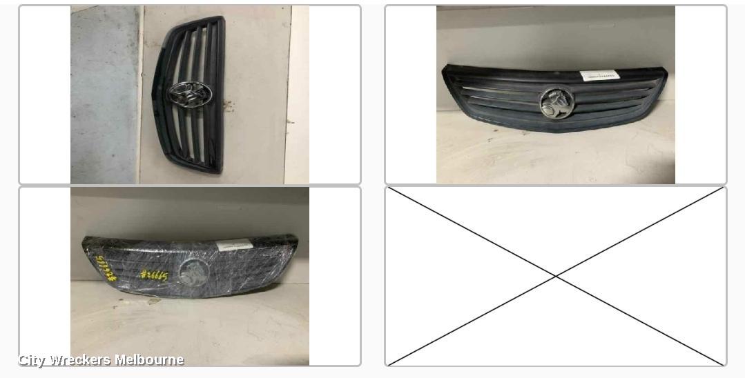 HOLDEN COMMODORE GRILLE, RADIATOR GRILLE, VE, UTE/SEDAN/WAGON, GREY, 08/2006 - 08/2010 - Image 1
