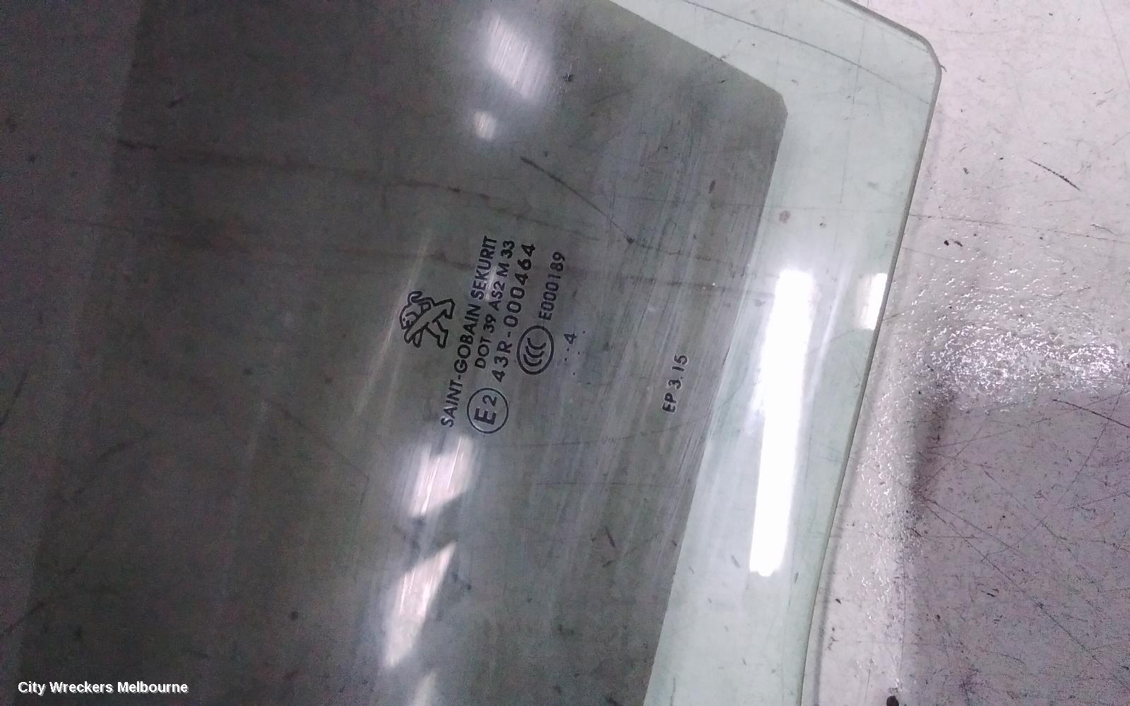 MERCEDES CLA CLASS LEFT FRONT DOOR WINDOW, C117/X117, COUPE/WAGON, 09/2013 - 01/2019 - Image 1