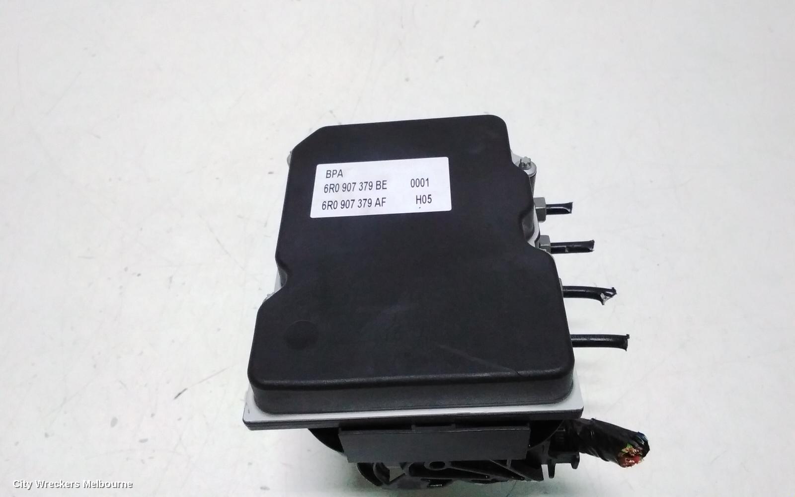VOLKSWAGEN POLO ABS PUMP/MODULATOR, 6R, P/N 6R0907379AF, 05/2010 - 09/2017 - Image 1