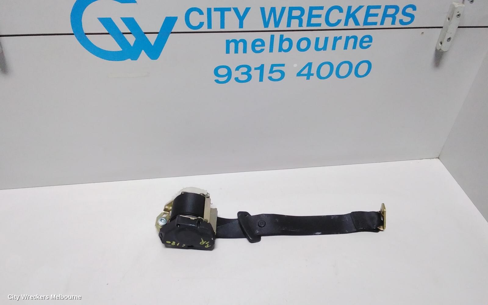 MERCEDES C CLASS SEATBELT/STALK, W202 (RH REAR) 02/1994 - 08/2001 - Image 1
