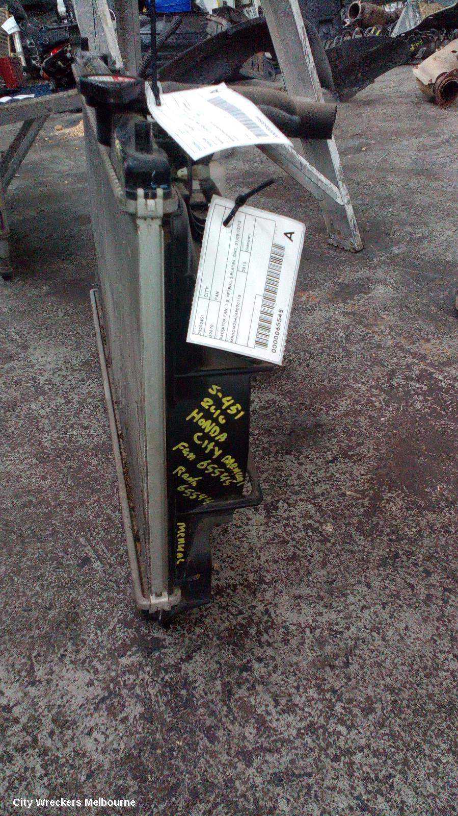 HONDA CITY RADIATOR, MANUAL, 1.5, PETROL, GM2, 01/2009 - 12/2013 - Image 3