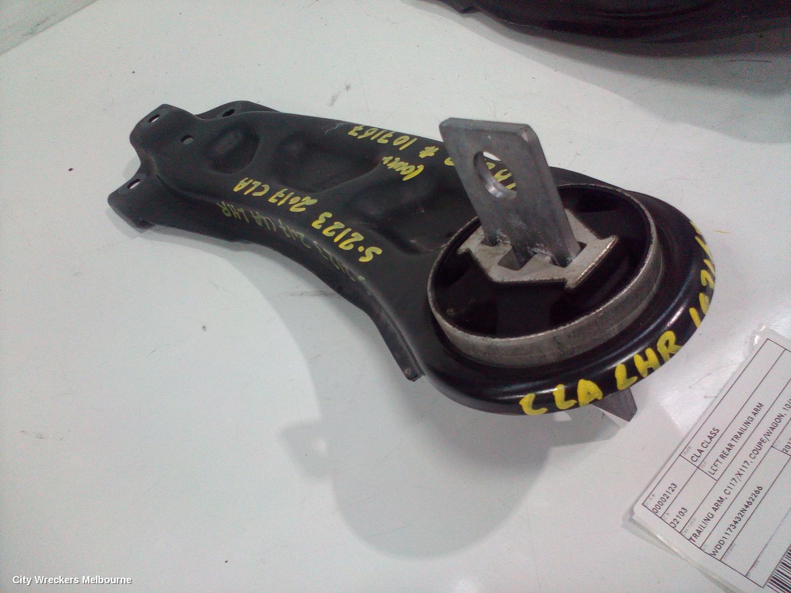 MERCEDES CLA CLASS LEFT REAR TRAILING ARM, TRAILING ARM, C117/X117, COUPE/WAGON, 10/2013 - 01/2019 - Image 3