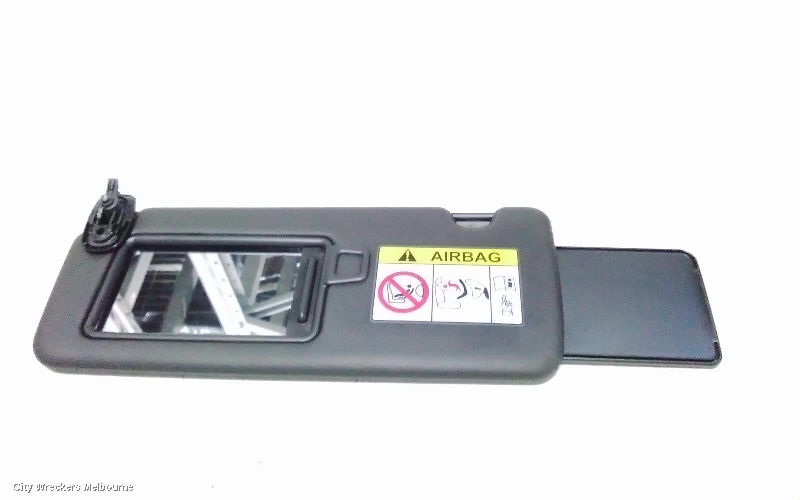 HYUNDAI TUCSON SUNVISOR, NX4, LH SIDE, BLACK, 02/2021 - 01/2024 - Image 3