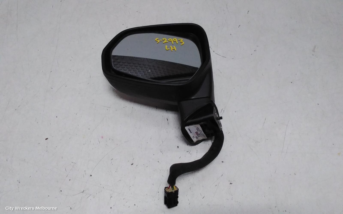 MG MG3 LEFT DOOR MIRROR, SZP1, W/ ELECT ADJ TYPE, BLACK, 07/2016 - 10/2025 - Image 1