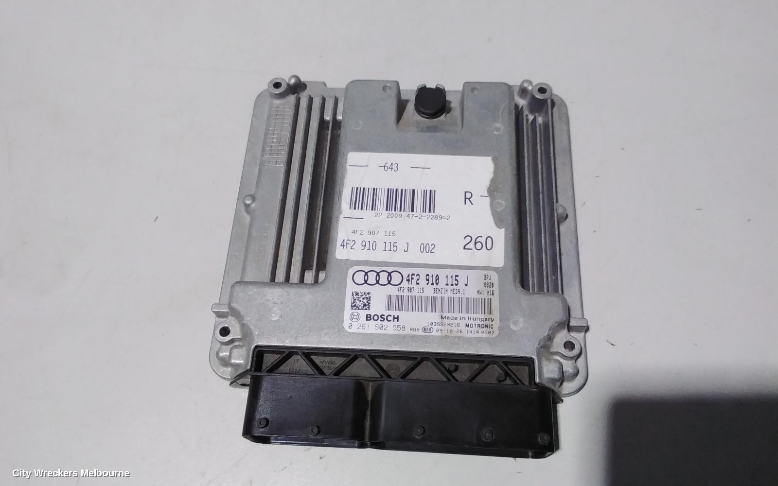 AUDI A6 ECU, ENGINE ECU, 2.0, PETROL, ECU ONLY, 4F, 09/2006 - 06/2011 - Image 2