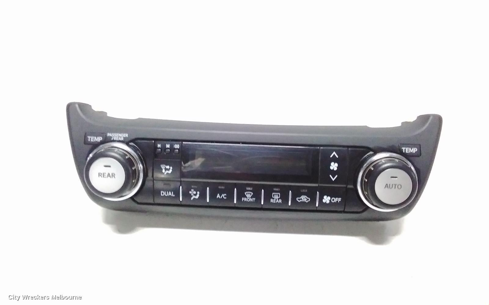 TOYOTA PRADO HEATER/AC CONTROLS, 150 SERIES, FRONT, CLIMATE CONTROL TYPE, 08/2009 - 07/2017 - Image 1
